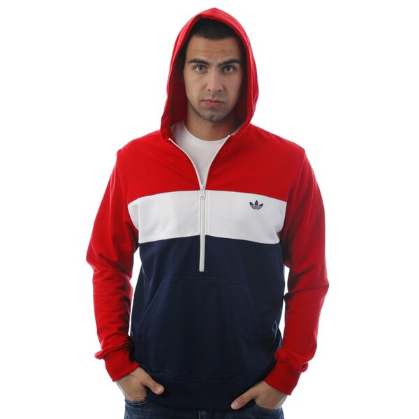 Bluza męska ADIDAS BLUZA   AC TREFOIL HOOD x33232 kolor granatowy