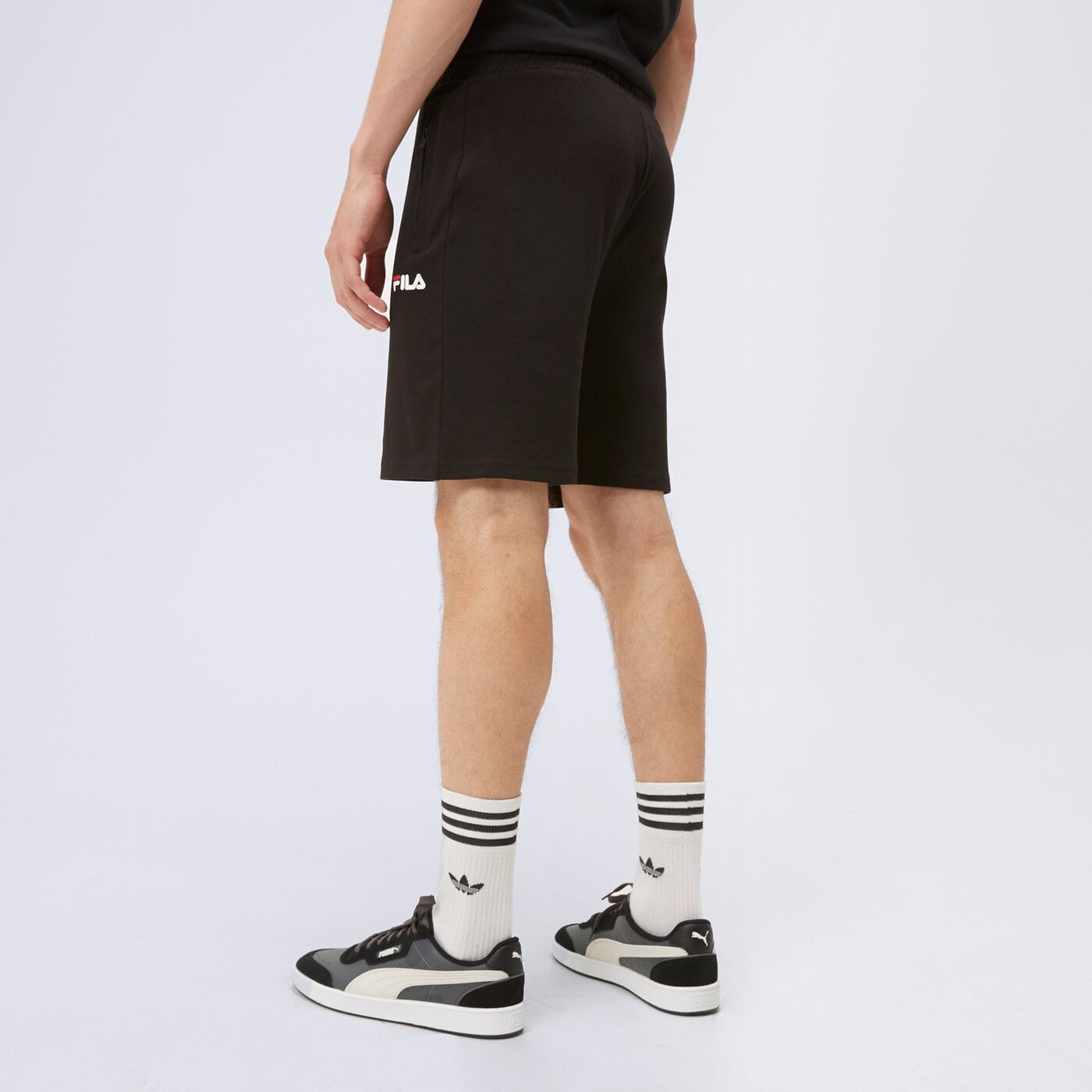 Spodenki męskie FILA SZORTY BRUNO FT ss19spm082000 kolor czarny