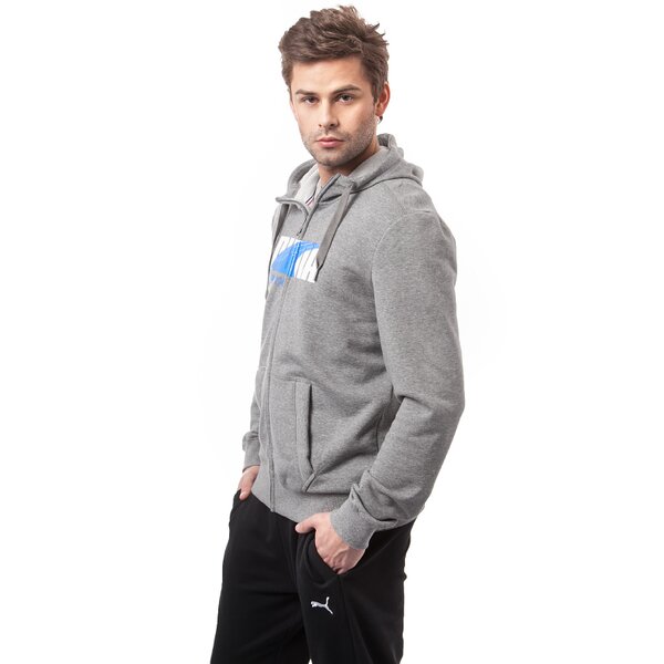 Bluza męska PUMA BLUZA FUN INJ HD. SWEAT 83227503 kolor szary
