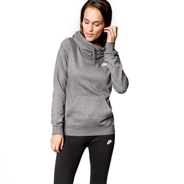 Bluza damska NIKE BLUZA W NSW FNL FLC 803636071 kolor szary