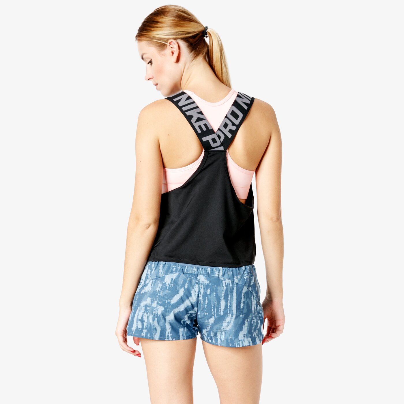 Top damski NIKE TANK INTERTWIST aj3921010 kolor czarny