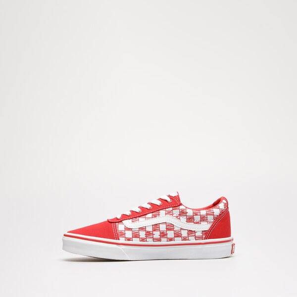 Buty dziecięce VANS YT WARD vn0a38j9izq1 kolor czerwony