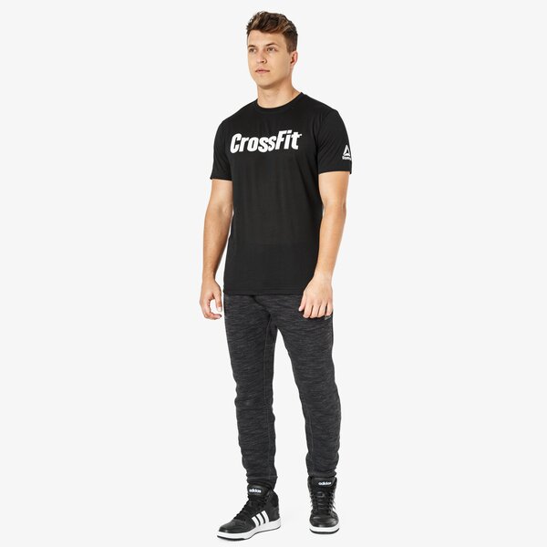 Spodnie dresowe męskie REEBOK SPODNIE EL MARBLE GROUP PANT d94194 kolor czarny