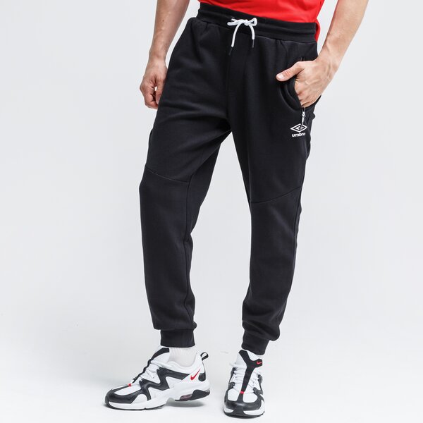 Spodnie dresowe męskie UMBRO SPODNIE ANDY ul320spm06001 kolor czarny