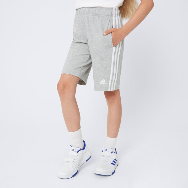 Spodenki dziecięce ADIDAS SZORTY U 3S KN SHO is2573 kolor szary