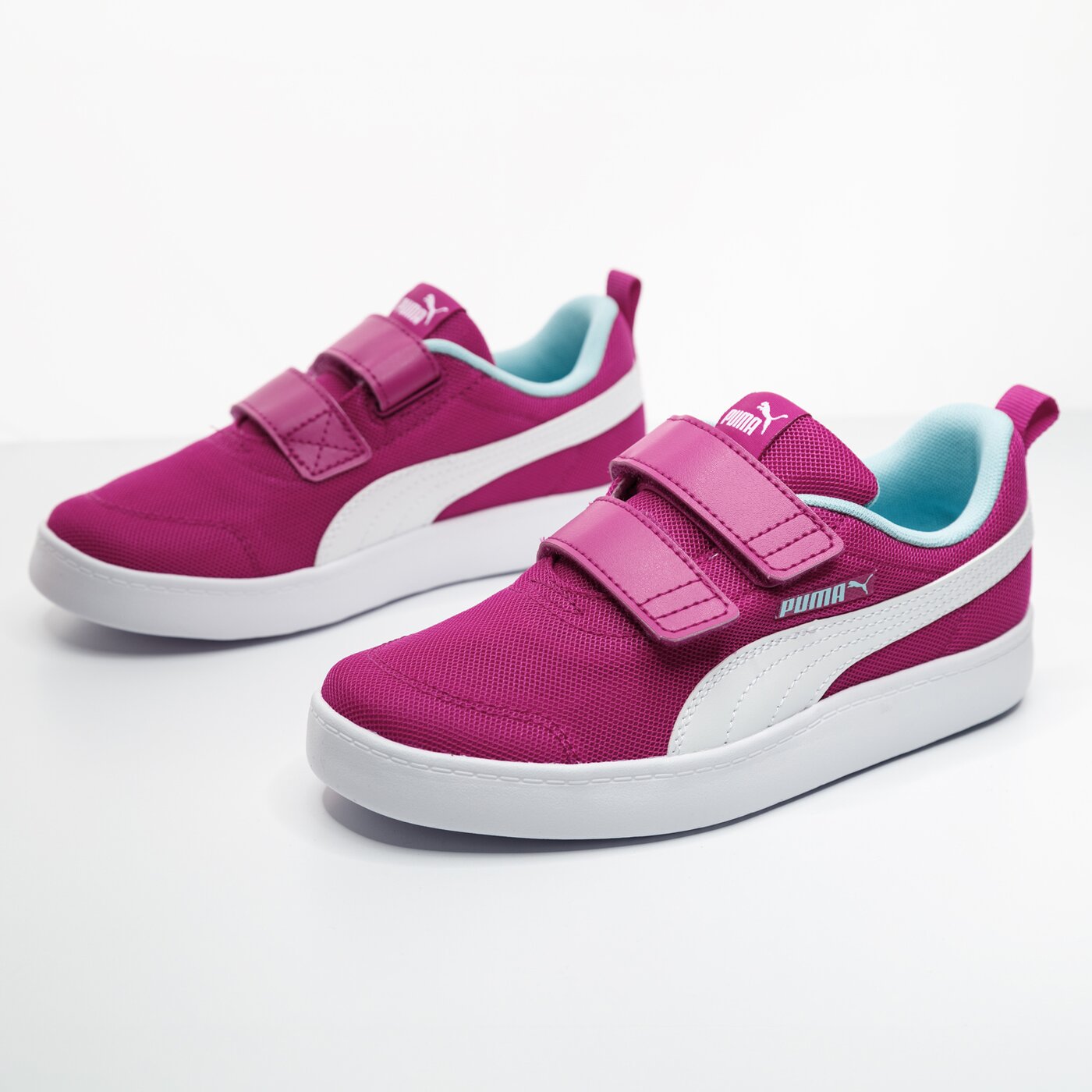 Buty dziecięce PUMA COURTFLEX V2 MESH K 37175802 kolor różowy