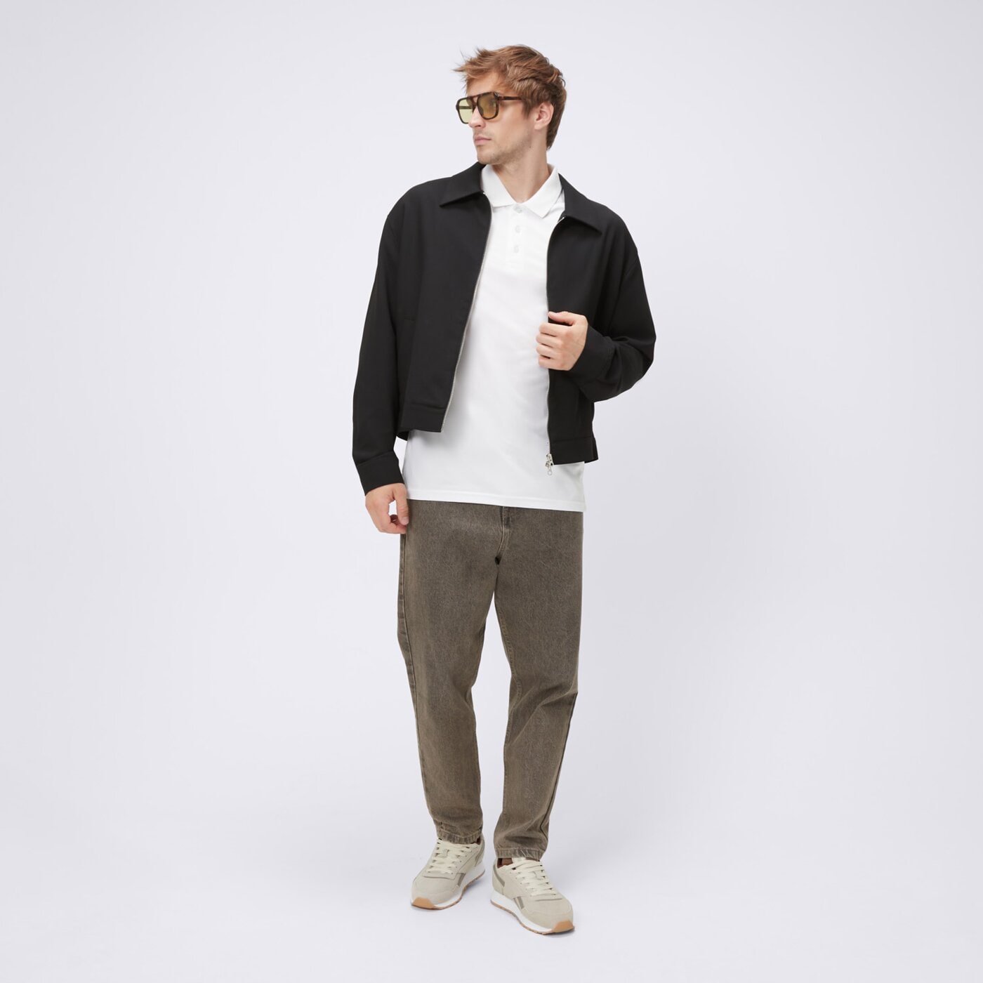 Koszulka polo męska REEBOK POLO BLAZE EMBROIDERED SS 100239700 kolor biały