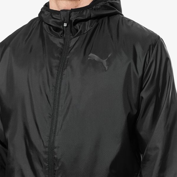 Kurtka przejściowa męska PUMA KURTKA ESS WINDBREAKER 59485101 kolor czarny