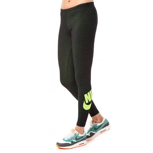 Spodnie dresowe damskie NIKE SPODNIE LEG-A-SEE-LOGO 615049013 kolor czarny