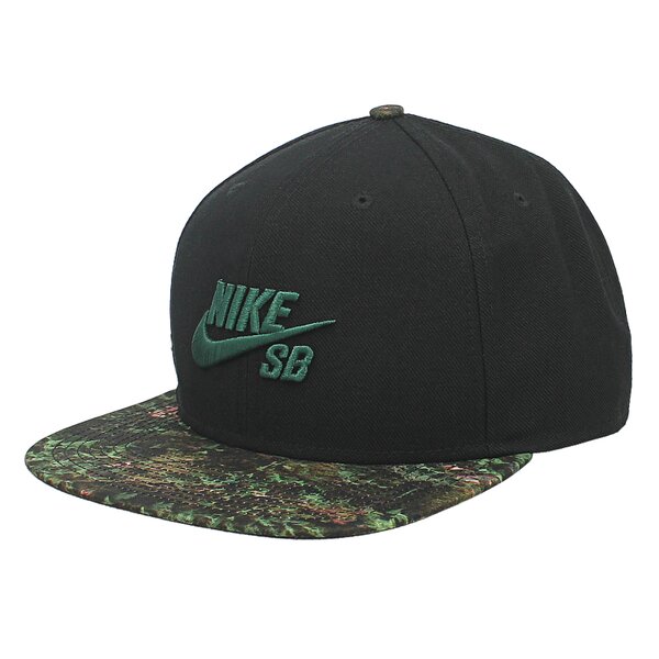 Czapka z daszkiem damska NIKE CZAPKA SB SEASONAL SNAPBACK 688725010 kolor czarny