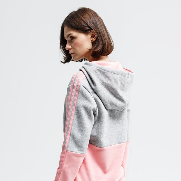 Bluza damska ADIDAS BLUZA Z KAPTUREM W E CB HD SWT fl9208 kolor szary