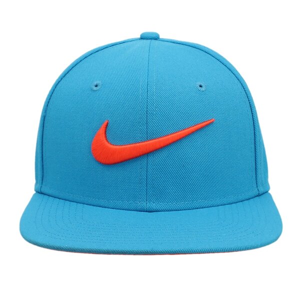 Czapka z daszkiem damska NIKE CZAPKA SWOOSH PRO 639534407 kolor niebieski