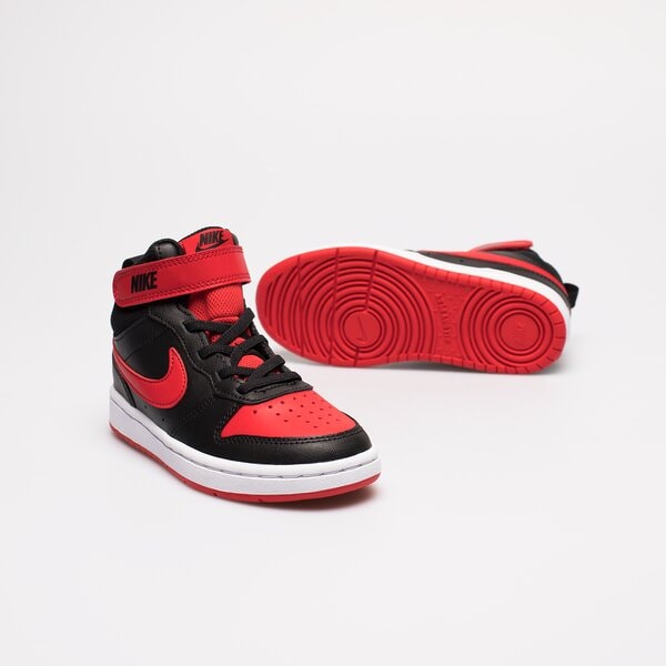 Buty dziecięce NIKE COURT BOROUGH MID 2 cd7783-003 kolor czarny