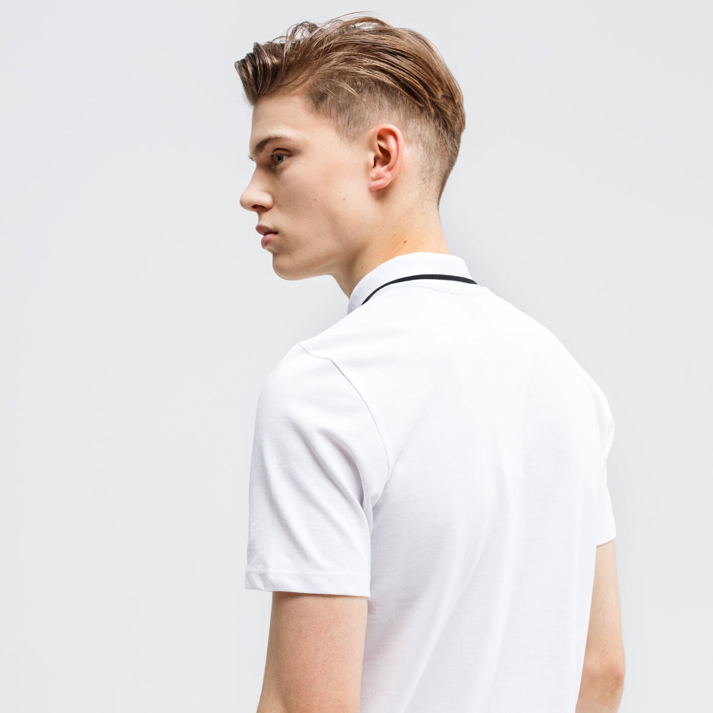 Koszulka polo męska UMBRO POLO FW PIQUE POLO 65703u-13v kolor biały