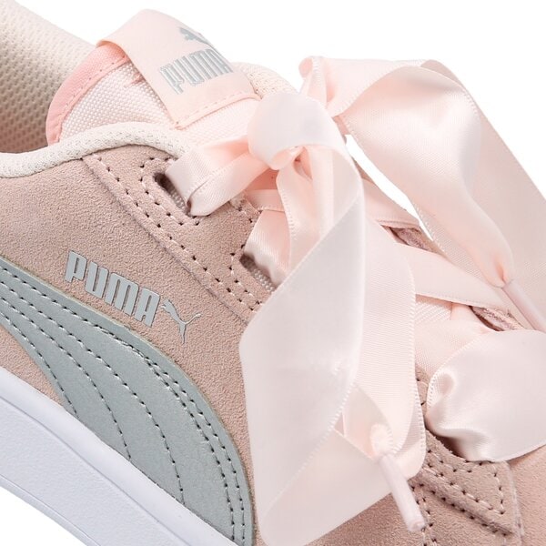Buty dziecięce PUMA SMASH V2 RIBBON JR 36600302 kolor różowy