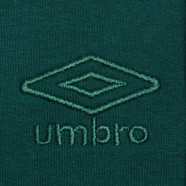 Bluza męska UMBRO BLUZA ROZPINANA Z KAPTUREM GALLO II ul125blm90002 kolor zielony