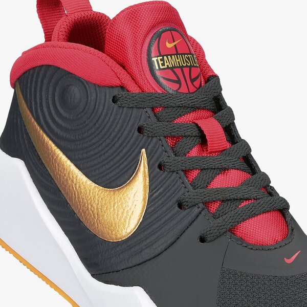 Buty dziecięce do koszykówki NIKE TEAM HUSTLE D 9 aq4224-011 kolor czarny