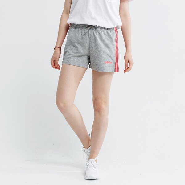 Spodenki damskie ADIDAS SZORTY W E 3S du0672 kolor szary