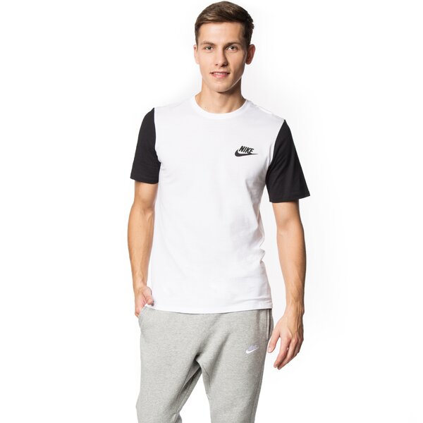 Koszulka męska NIKE T SHIRT CITY LIGHTS 72 805244100 kolor biały