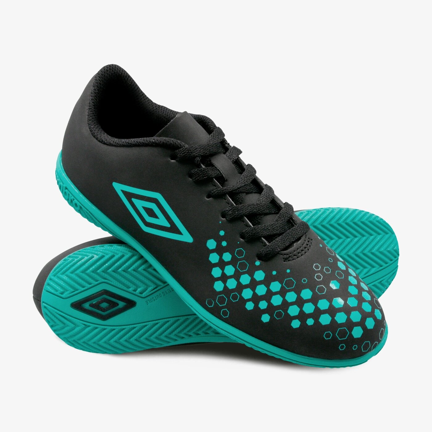 Buty piłkarskie dla dzieci UMBRO ACCURE IC - JNR 81440ugxy kolor czarny