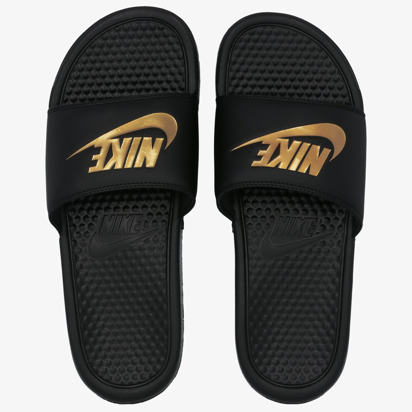 Klapki męskie NIKE BENASSI 343880-016 kolor czarny