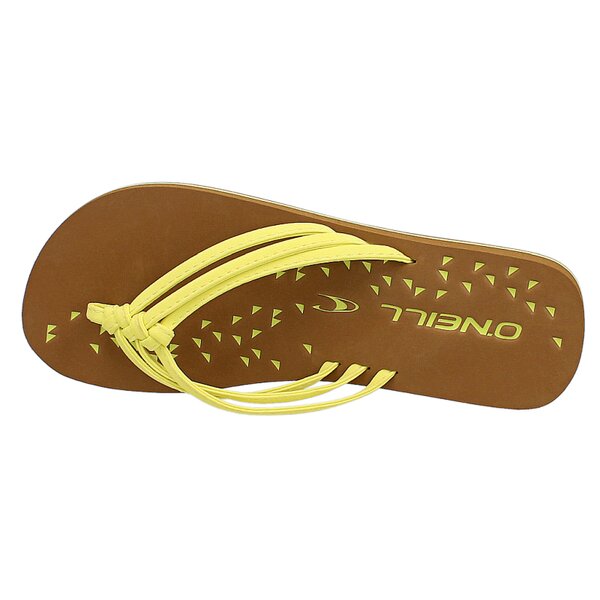 Klapki damskie O'NEILL FTW DITSY 4095422011 kolor żółty