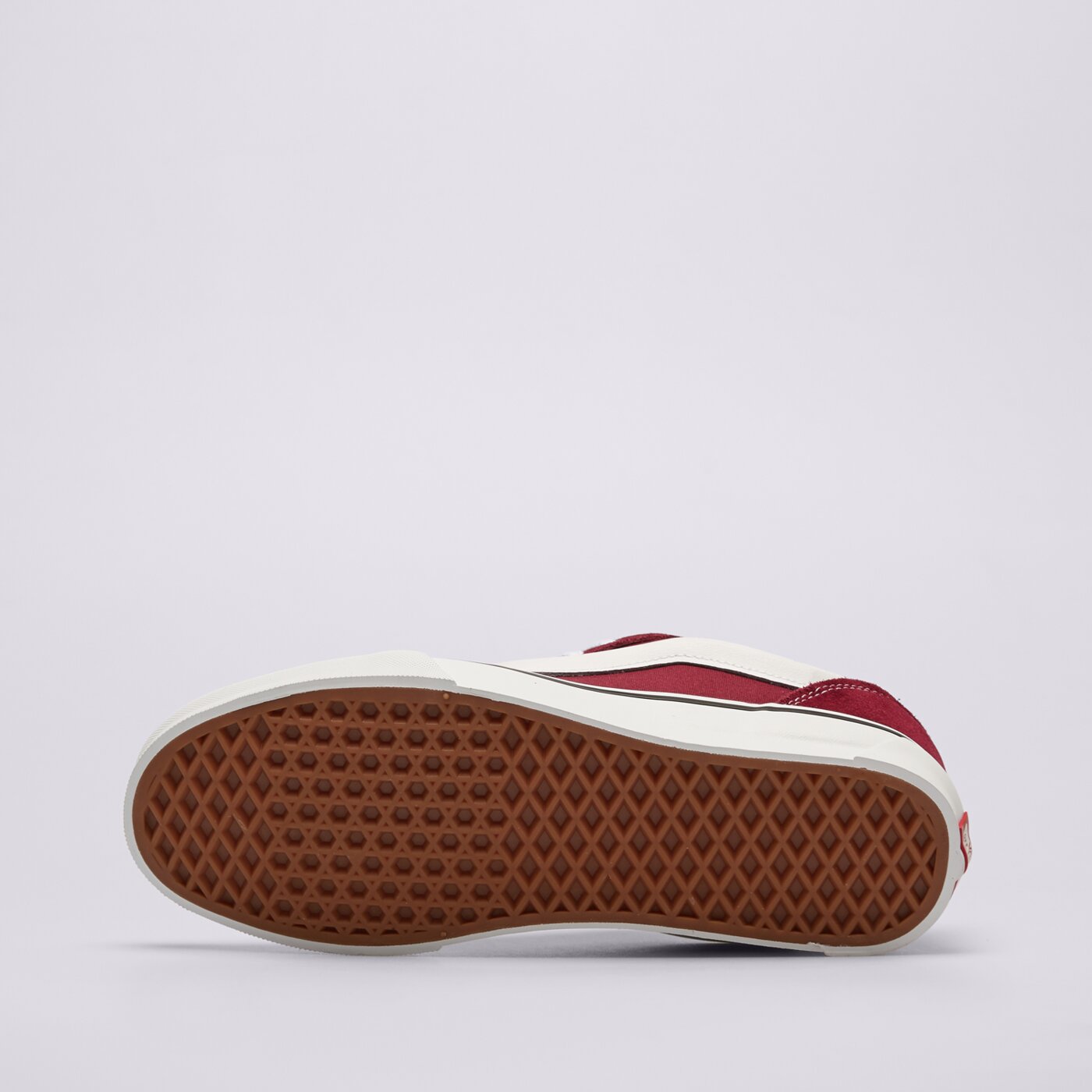 Buty sportowe męskie VANS KNU SKOOL  vn000d22zcf kolor bordowy