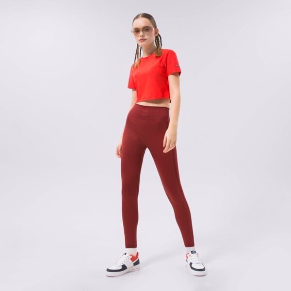 Spodnie dresowe damskie PUMA LEGGINGS PUMA X VOGUE SEAMLESS LEGGINGS 536694-22 kolor czerwony