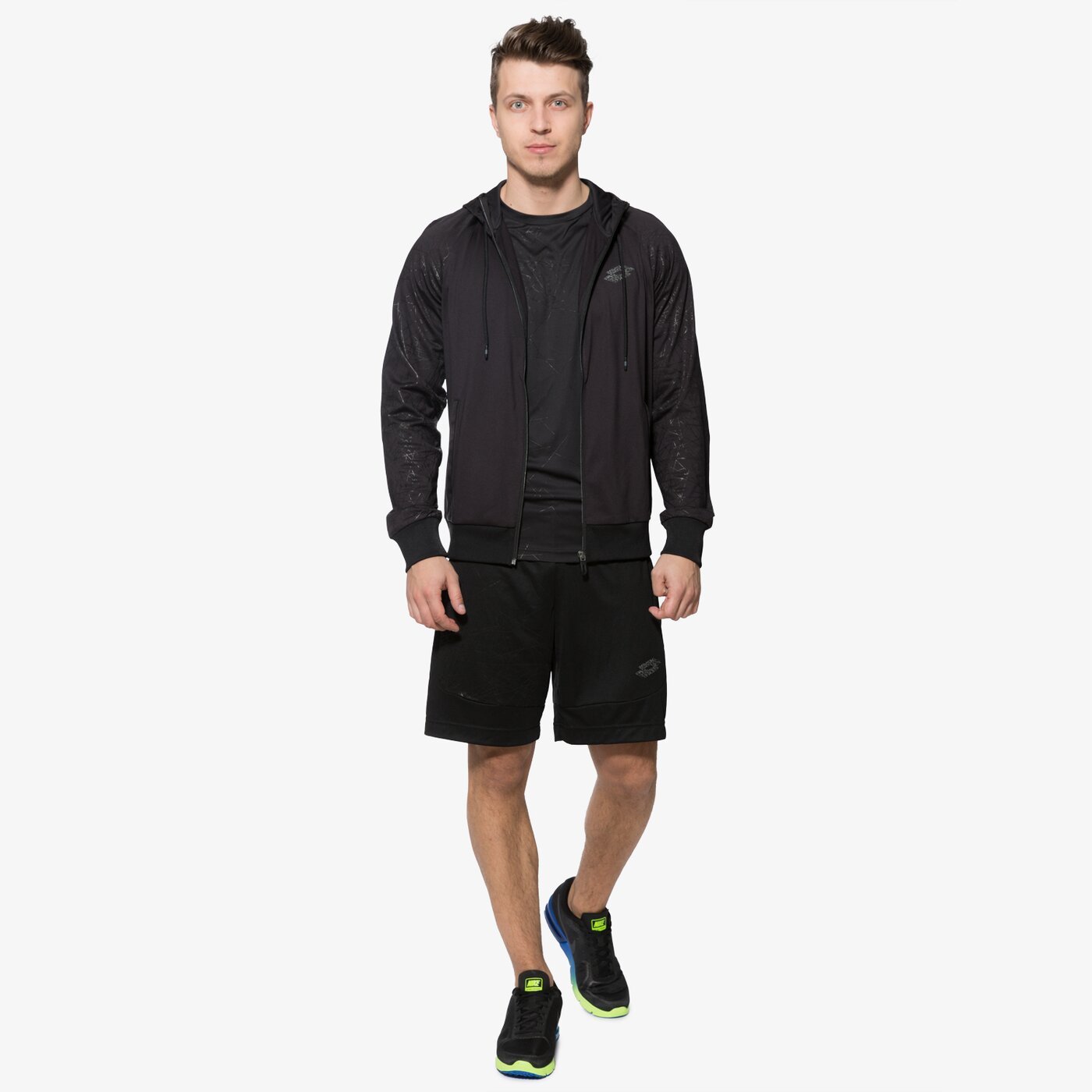 Bluza męska LOTTO BLUZA GRAVITY IV FZ HD s6919 kolor czarny