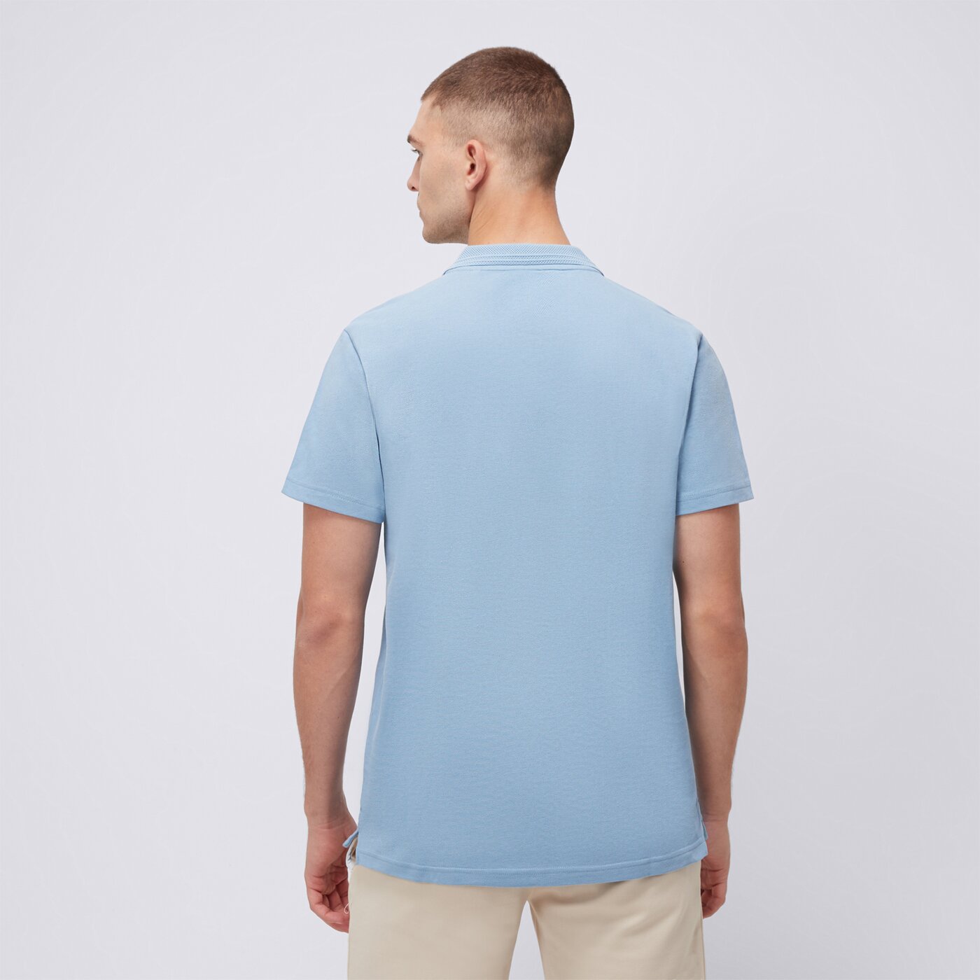 Koszulka polo męska UMBRO POLO ESS ul125pom90005 kolor niebieski