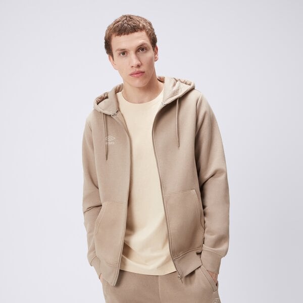 Bluza męska UMBRO BLUZA ROZPINANA Z KAPTUREM UMBRO GALLO II ul325blm90006 kolor khaki