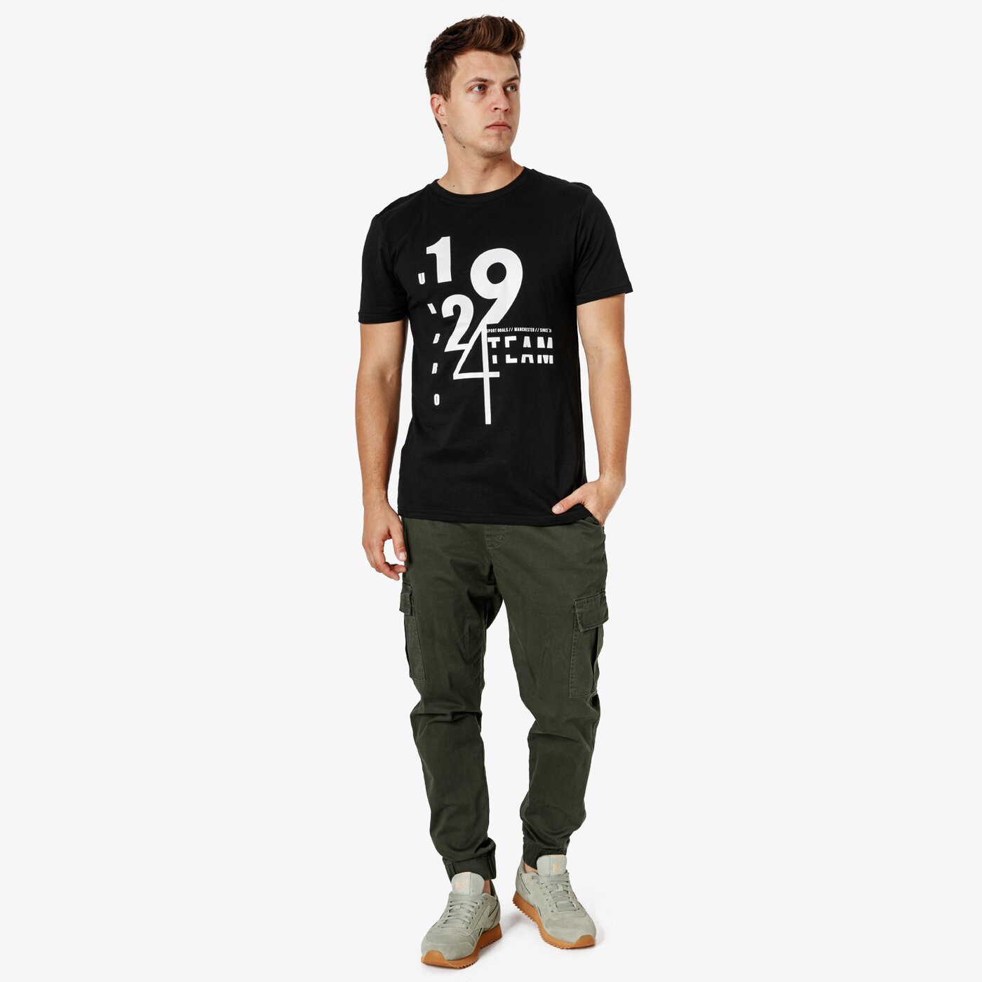 Koszulka męska UMBRO T-SHIRT SS STRONG ul38tsm04001 kolor czarny