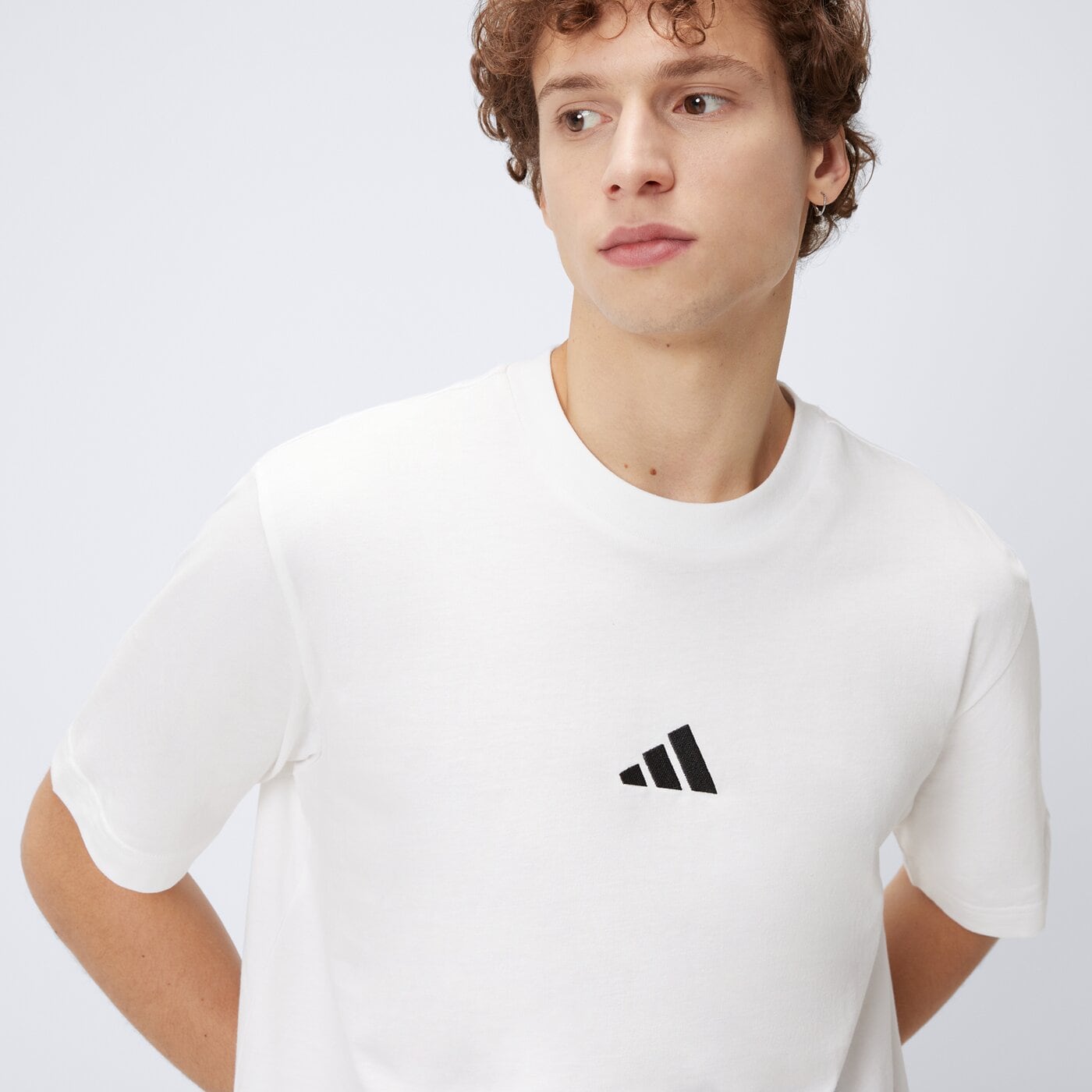 Koszulka męska ADIDAS T-SHIRT M SL SJ T jf1092 kolor biały
