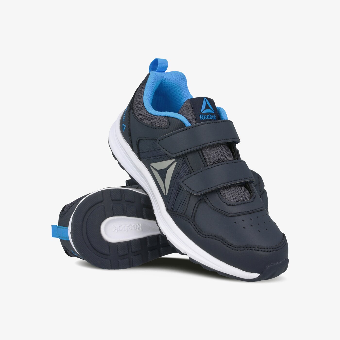 Buty treningowe dla dzieci REEBOK ALMOTIO 4.0 LTR 2V dv8716 kolor granatowy