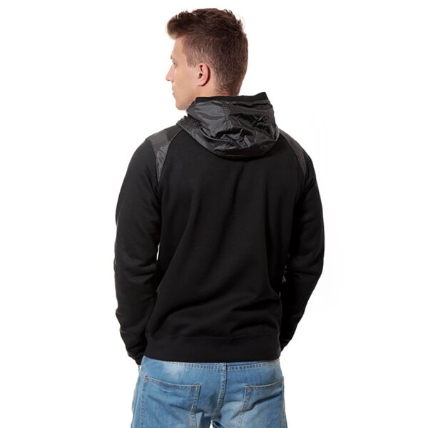 Bluza męska NIKE BLUZA HYBRID FZ HOODY 614486010 kolor czarny