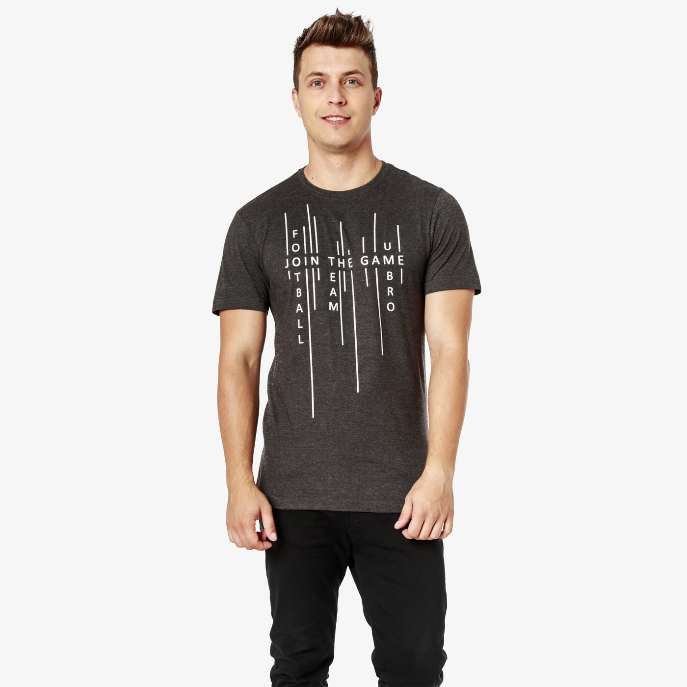 Koszulka męska UMBRO T-SHIRT SS VOLUME ul38tsm47001 kolor szary