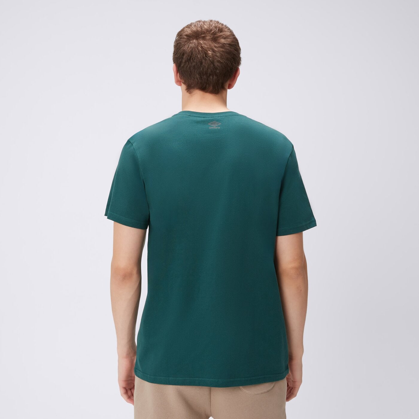 Koszulka męska UMBRO T-SHIRT UMBRO MARLON ul325tsm90010 kolor zielony