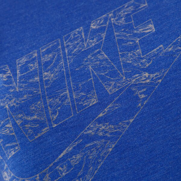 Koszulka damska NIKE T-SHIRT RU EXPLODED FUTURA CAMO SS TEE 547524476 kolor niebieski