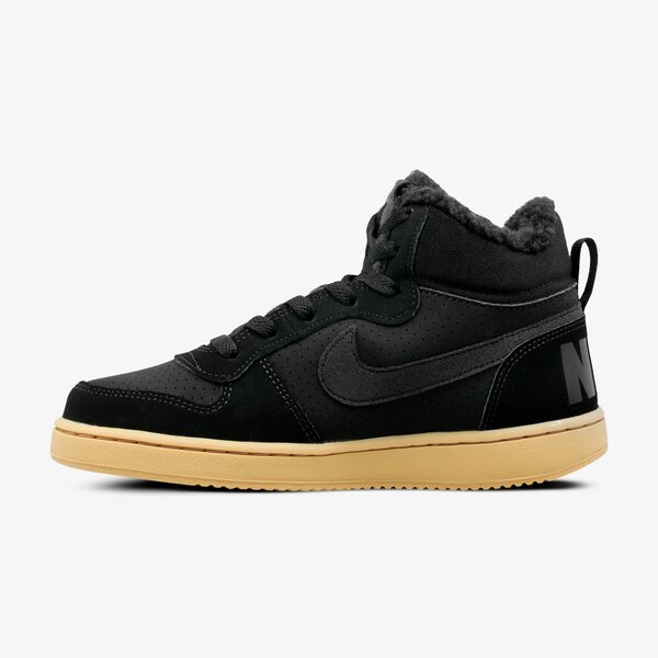 Buty dziecięce NIKE COURT BOROUGH MID WNTR BG aa3458-002 kolor czarny
