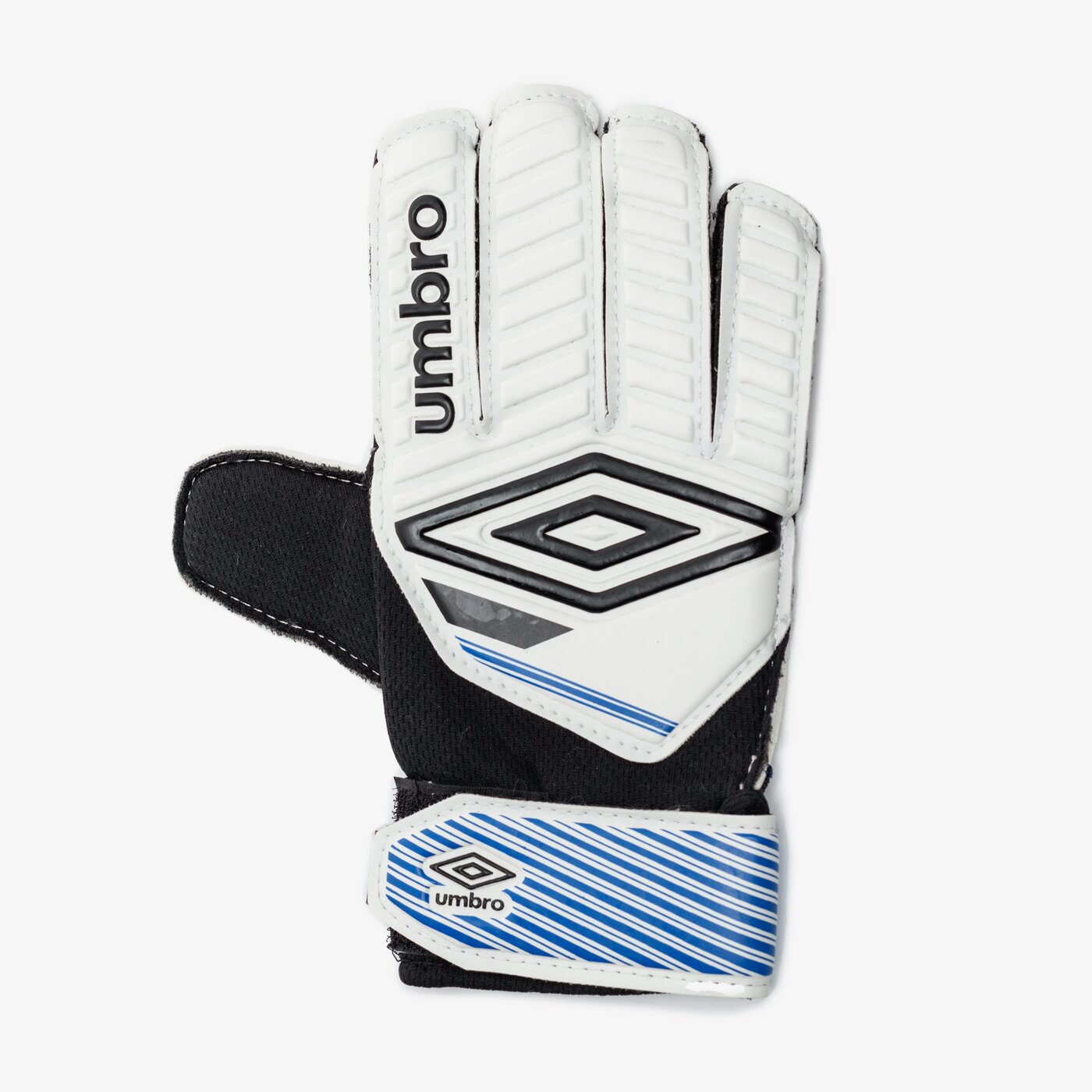 Dziecięce UMBRO RĘKAWICE PIŁKARSKIE CLASSICO GLOVE - JNR 21048u-hl4 kolor biały