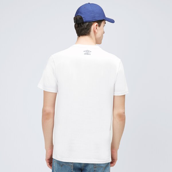 Koszulka męska UMBRO T-SHIRT MEDHO ul123tsm03001 kolor biały
