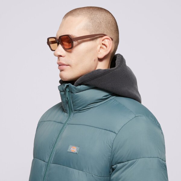 Kurtka zimowa męska DICKIES KURTKA ZIMOWA WALDENBURG JACKET dk0a4xp20ln1 kolor niebieski