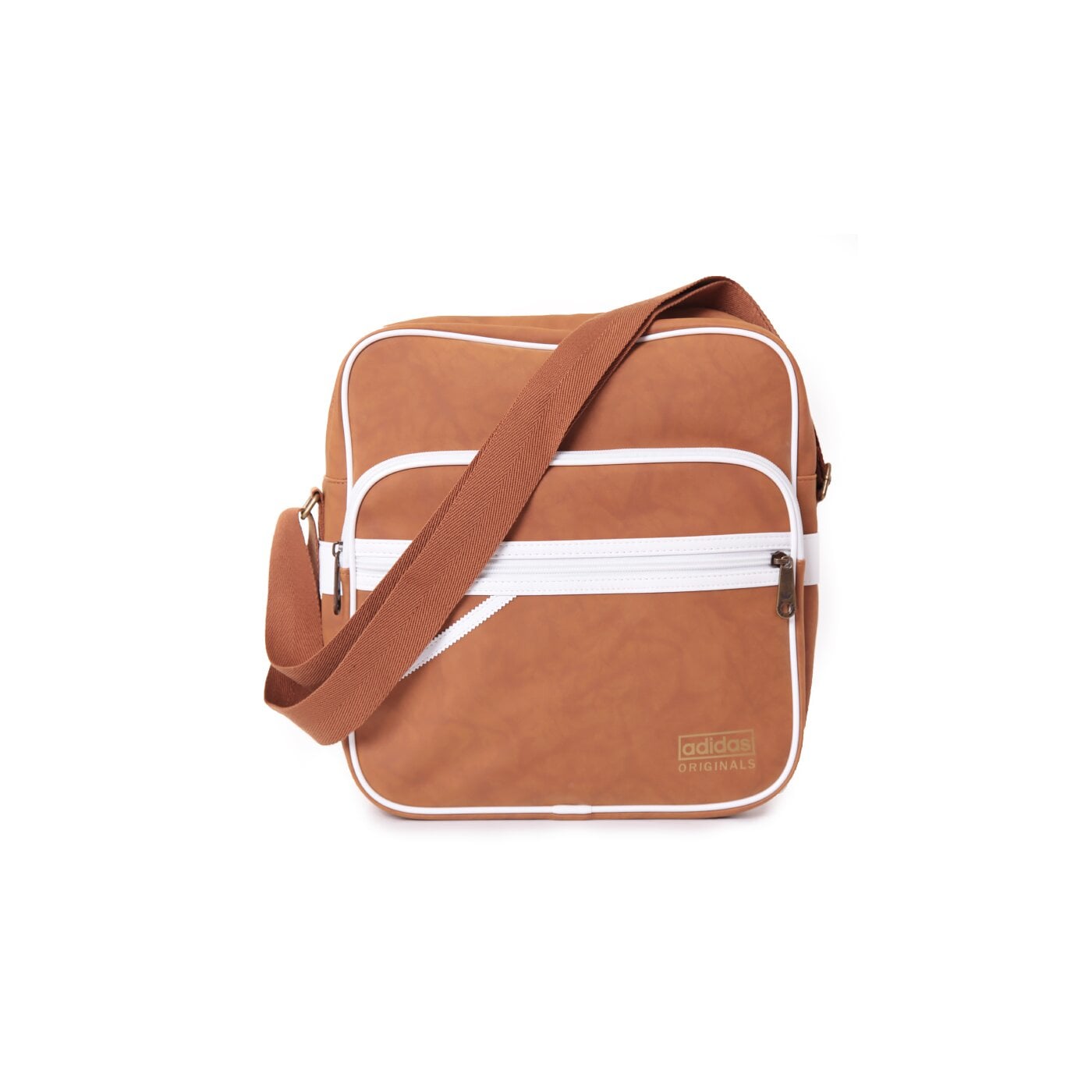 Torba sportowa damska ADIDAS TORBA SIR BAG SUEDE m30504 kolor beżowy