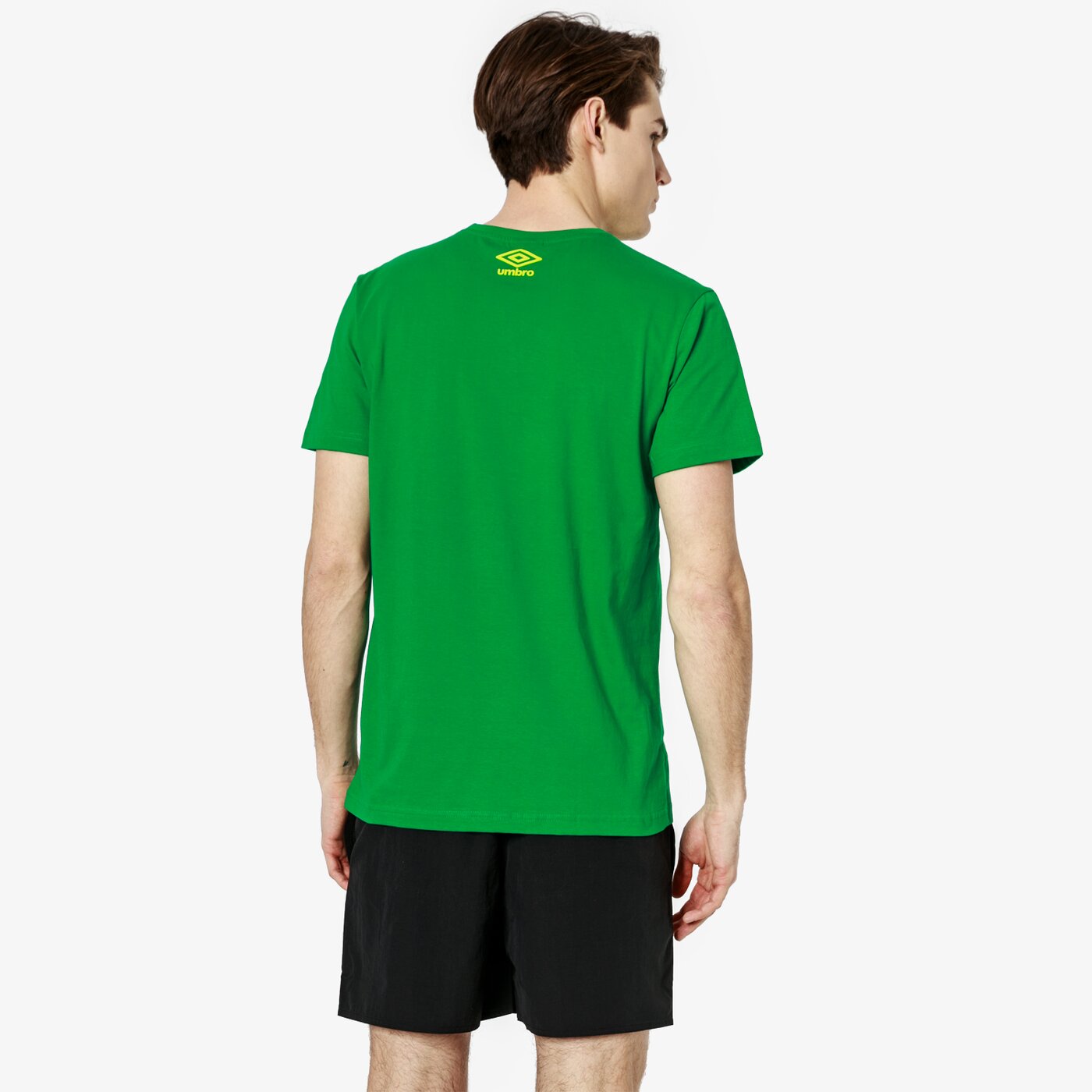 Koszulka męska UMBRO T-SHIRT SS MOKAT ul19tsm13002 kolor zielony