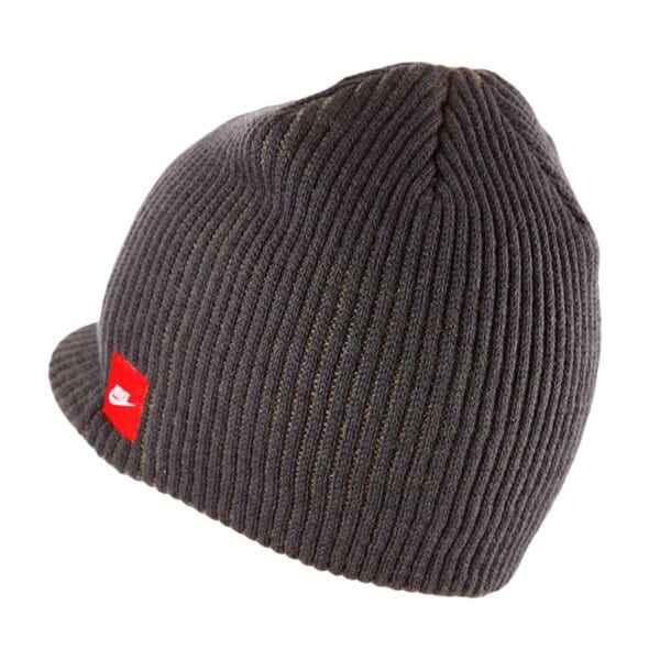 Czapka zimowa damska NIKE CZAPKA RIB PEAK BEANIE WERE 603847210 kolor khaki