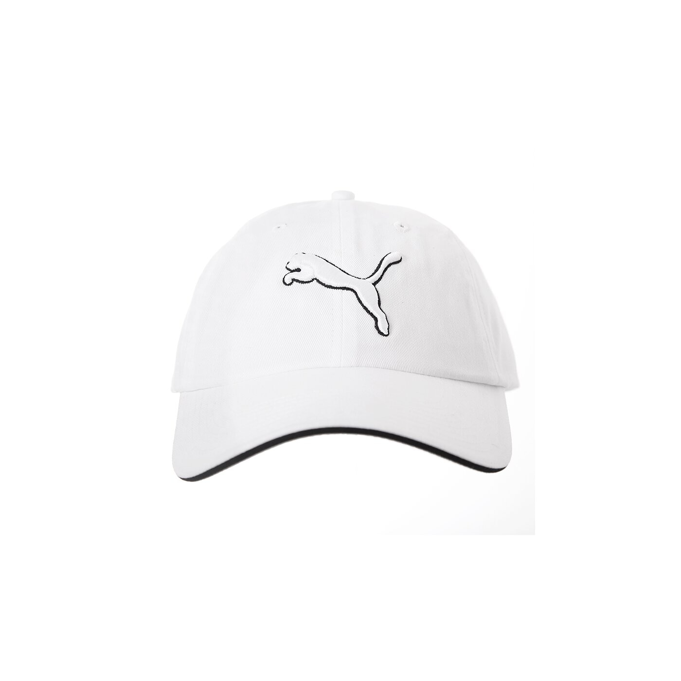 Czapka z daszkiem damska PUMA CZAPKA CAT LOGO CAP II WHITE 84341704 kolor biały