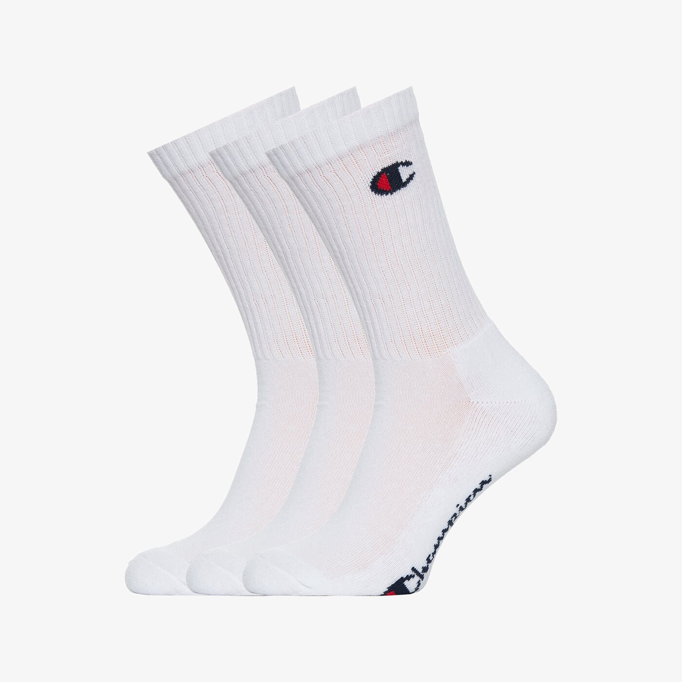 Skarpetki damskie CHAMPION SKARPETY 3PK CREW SOCKS u24558ww001 kolor biały