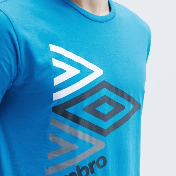 Koszulka męska UMBRO T-SHIRT ODELO ul120tsm74002 kolor niebieski