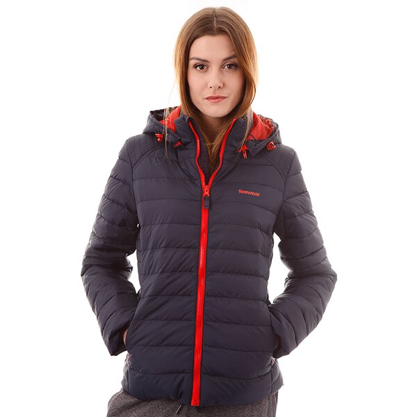 Kurtka zimowa damska FEEWEAR KURTKA MALAWI fw33kud21538 kolor granatowy