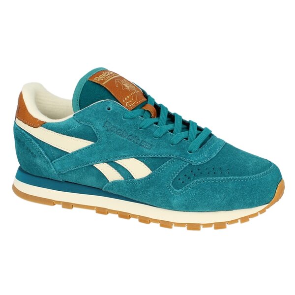 REEBOK CL LEATHER SUEDE v45569 kolor niebieski